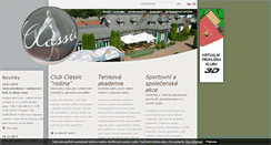 Desktop Screenshot of clubclassic.cz
