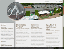 Tablet Screenshot of clubclassic.cz